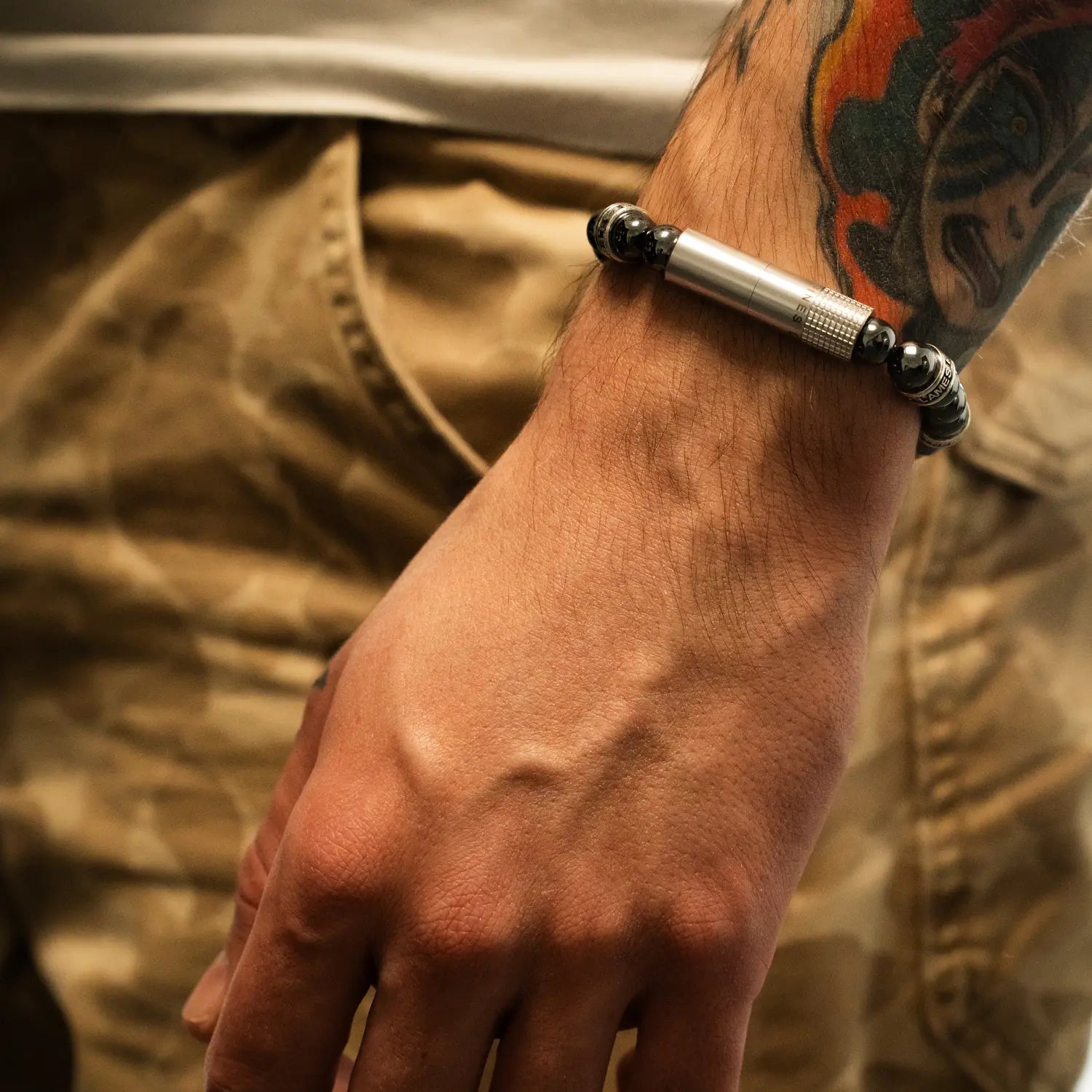 les-fines-lames-punch-bracelet-armband-mercurio-edelstahl image 3