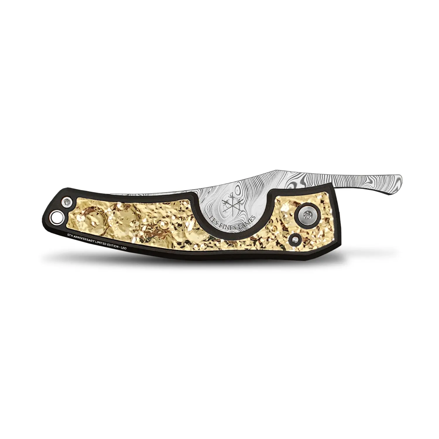 les-fines-lames-le-petit-zigarrencutter-gold-moon-damasteel-limitiert image 2
