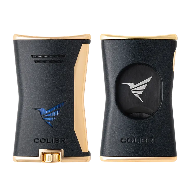 colibri-slim-set-feuerzeug-zigarrenschneider-schwarz-single-jet image 1