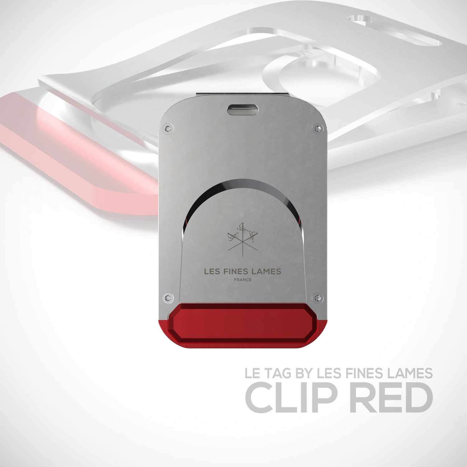 les-fines-lames-le-tag-clip-zigarrenschneider-rot-mit-geldclip image 1