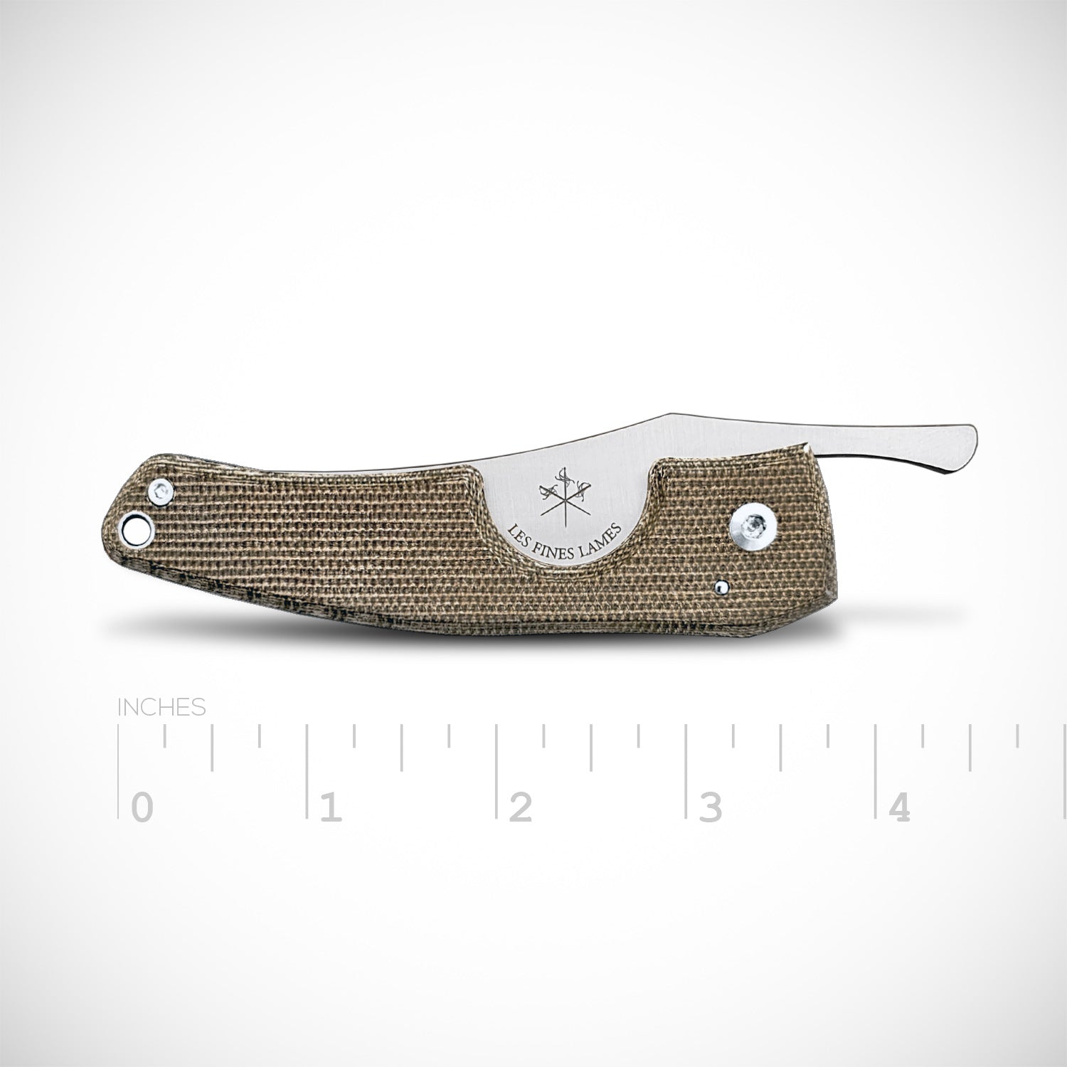 les-fines-lames-le-petit-zigarrenmesser-odg-micarta-gr-n-14c28n image 3