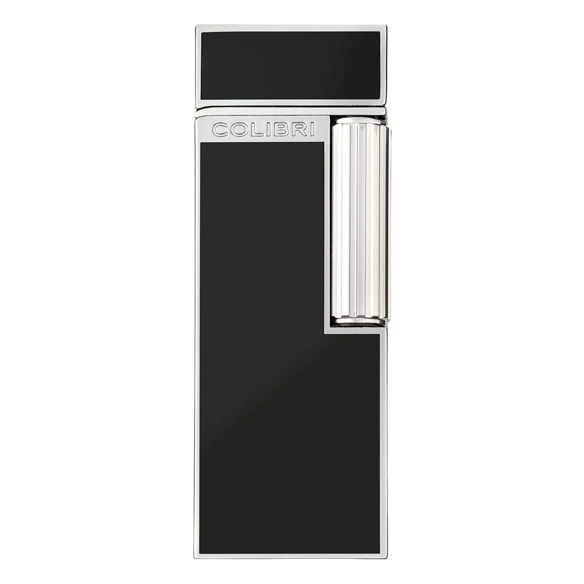 colibri-continental-feuerzeug-schwarz-chrom-softflamme image 3