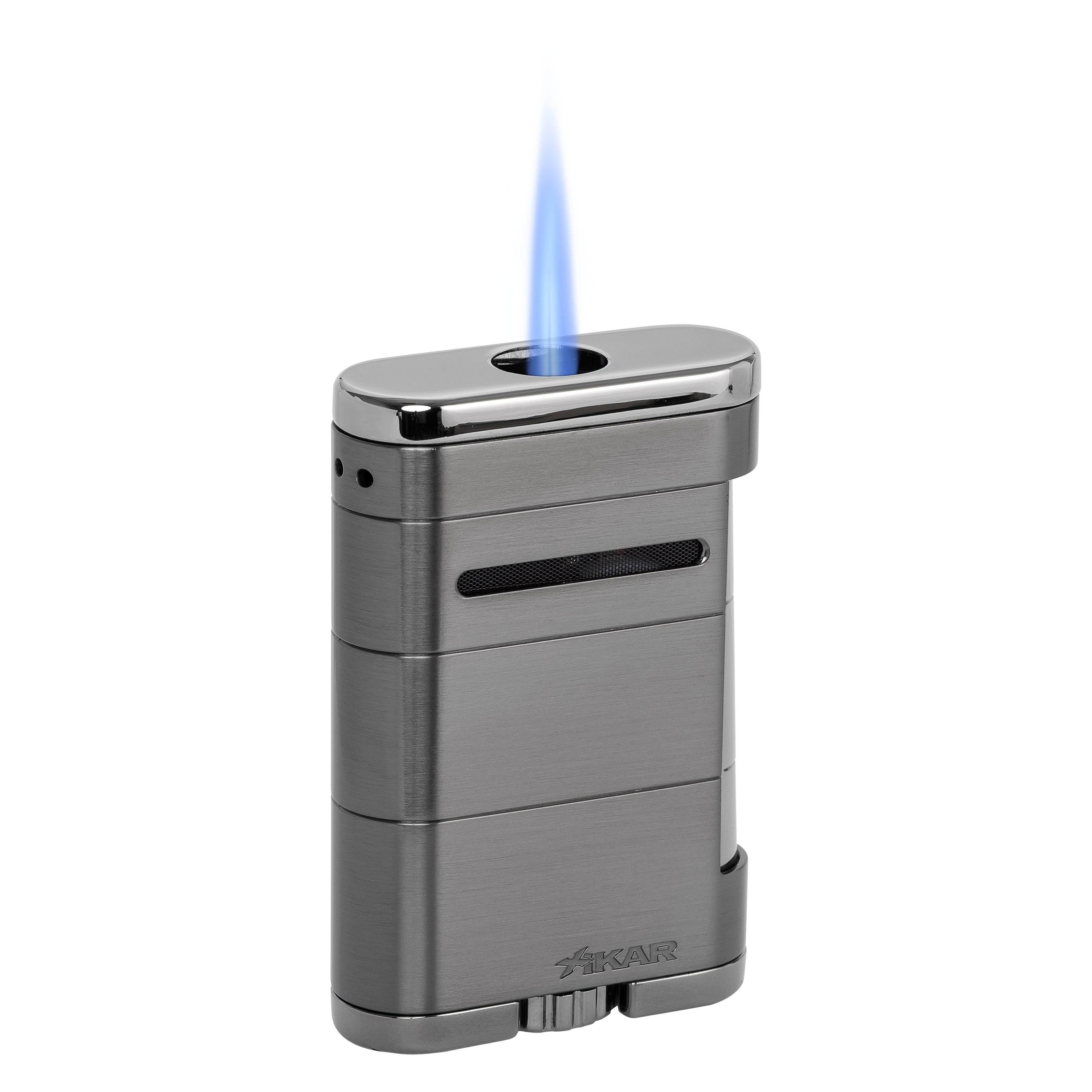 xikar-allume-triple-jet-tischfeuerzeug-schwarz-3-flammig image 4