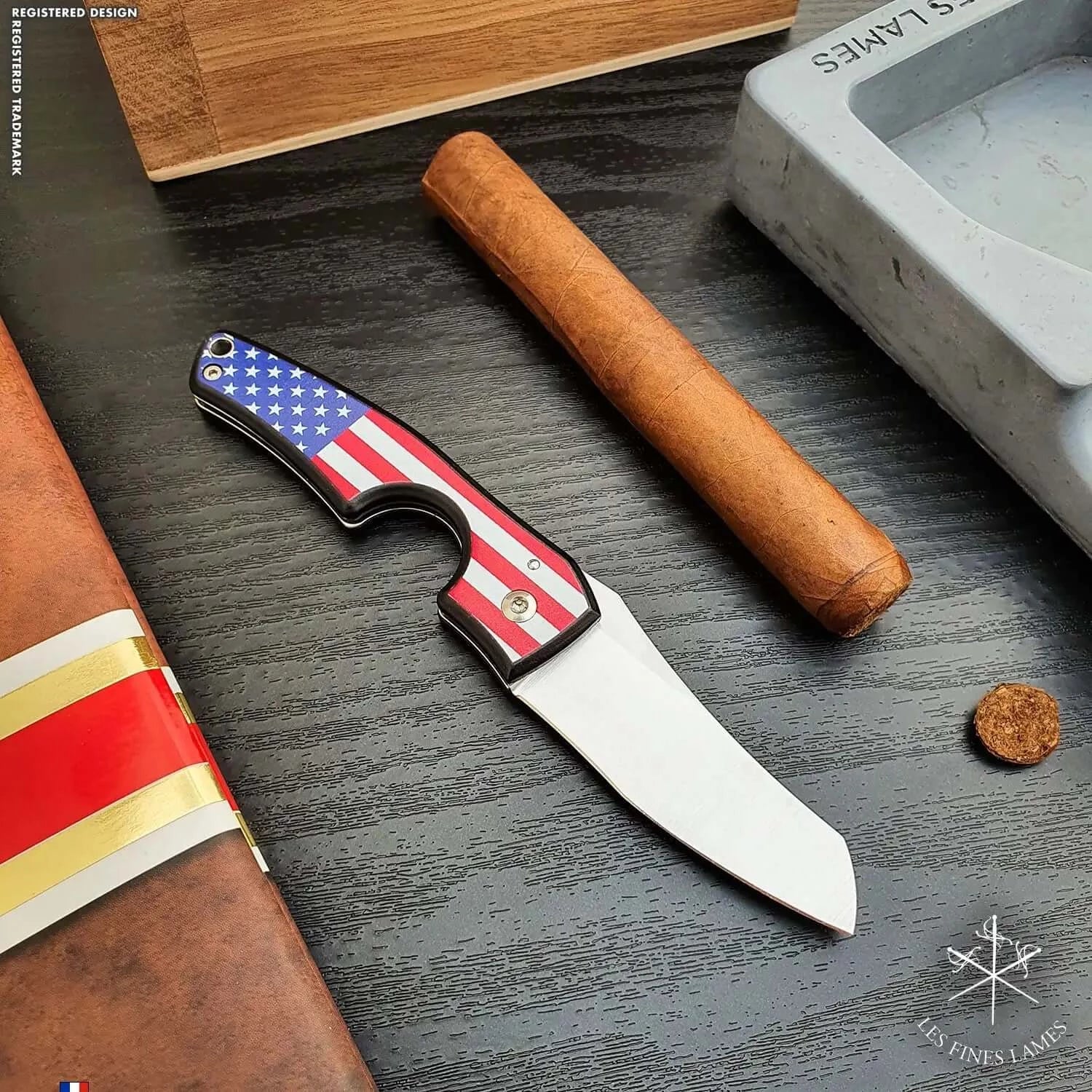 les-fines-lames-le-petit-flag-usa-zigarrenschneider-holz image 5