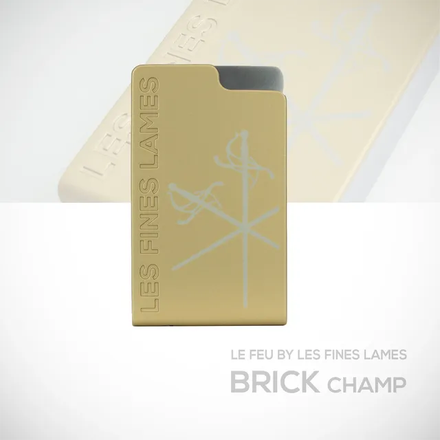 les-fines-lames-le-feu-brick-sturmfeuerzeug-champ-jetflamme image 1