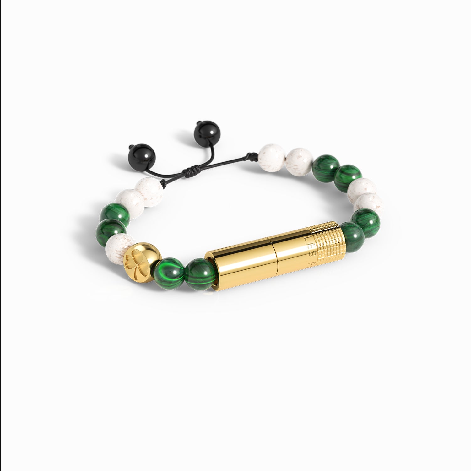 les-fines-lames-punch-bracelet-armband-shamrock-gold-limitiert image 2