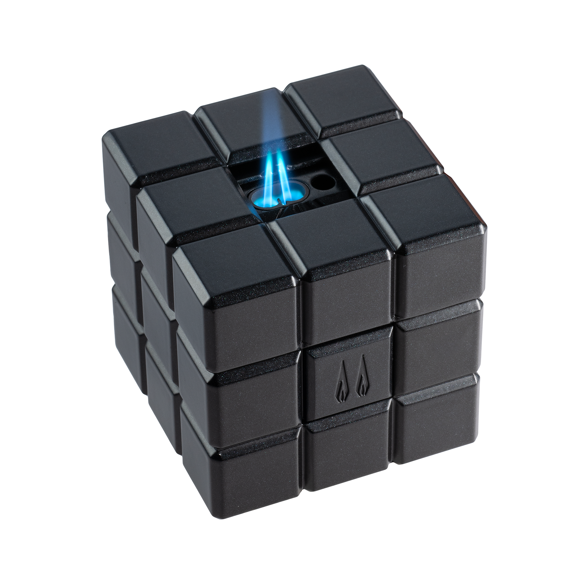 colibri-heritage-cube-tischfeuerzeug-schwarz-soft-jet image 3