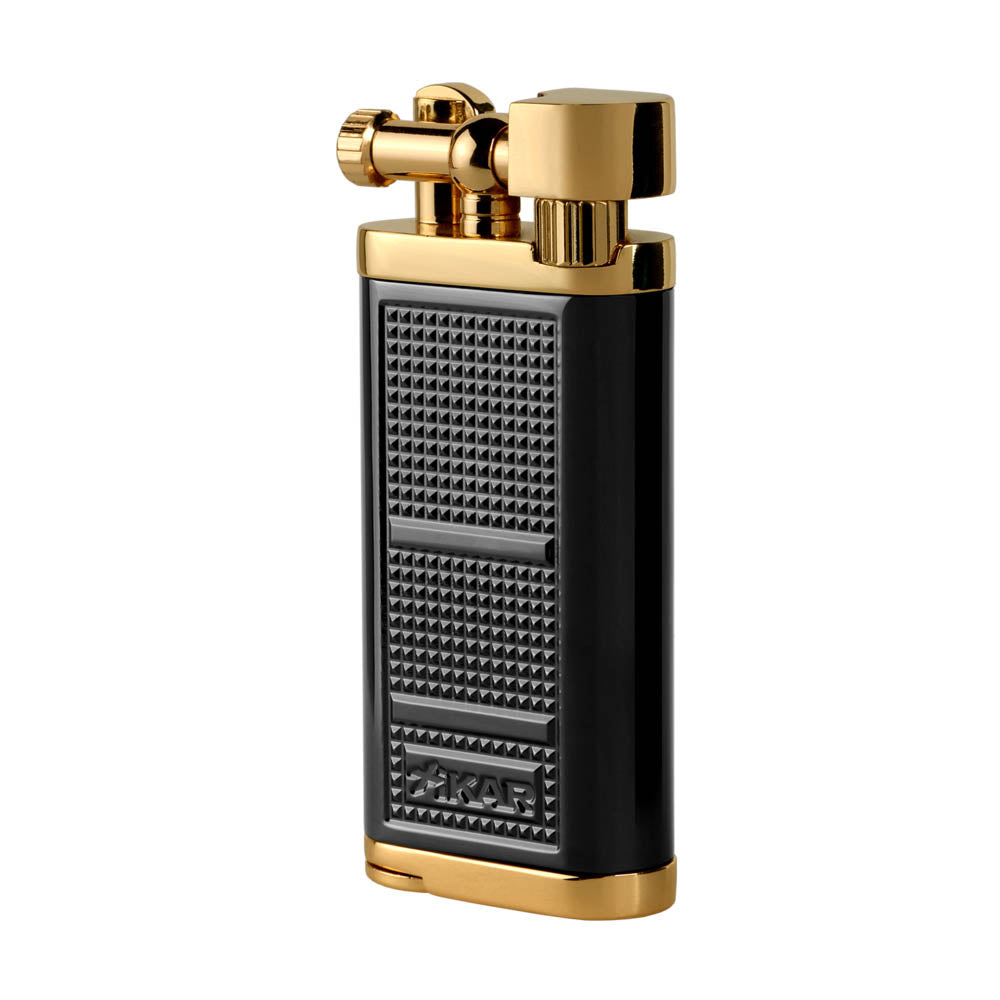 xikar-pipeline-pfeifenfeuerzeug-schwarz-gold-softflame image 3