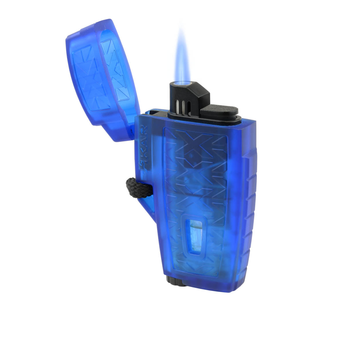 xikar-stratosphere-feuerzeug-single-torch-schwarz-windproof image 2