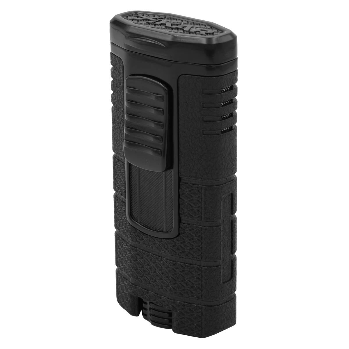 xikar-tactical-triple-jet-zigarrenfeuerzeug-schwarz-3-flammig image 3