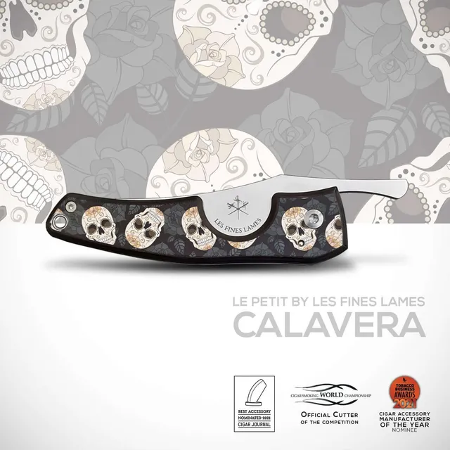 les-fines-lames-le-petit-calavera-zigarrencutter-schwarz image 1
