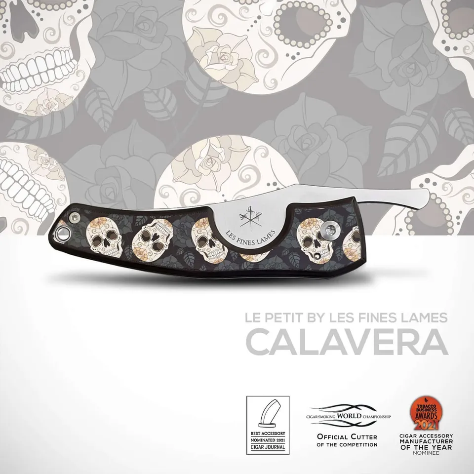 les-fines-lames-le-petit-calavera-zigarrencutter-schwarz image 1