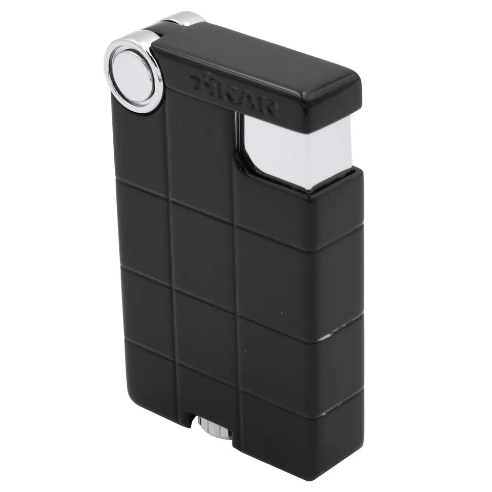 xikar-ex-windproof-zigarrenfeuerzeug-schwarz-softflamme image 1