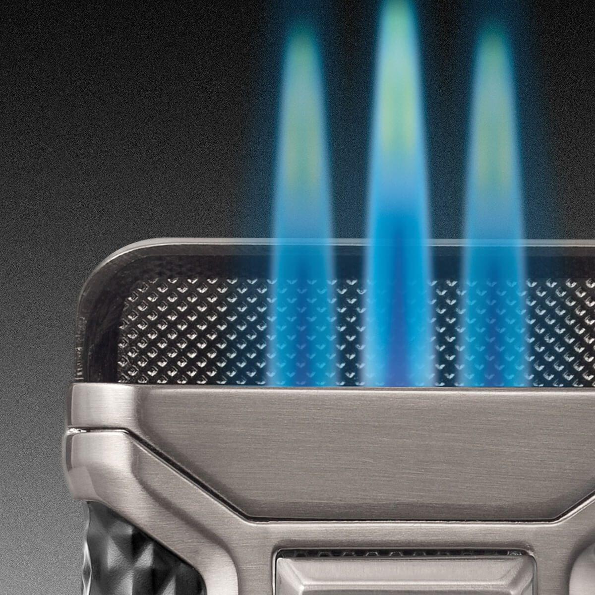 colibri-ascari-zigarrenfeuerzeug-schwarz-triple-flame-mit-punch image 2