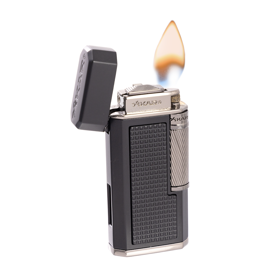 xikar-ardore-doppel-softflame-zigarrenfeuerzeug-schwarz image 2