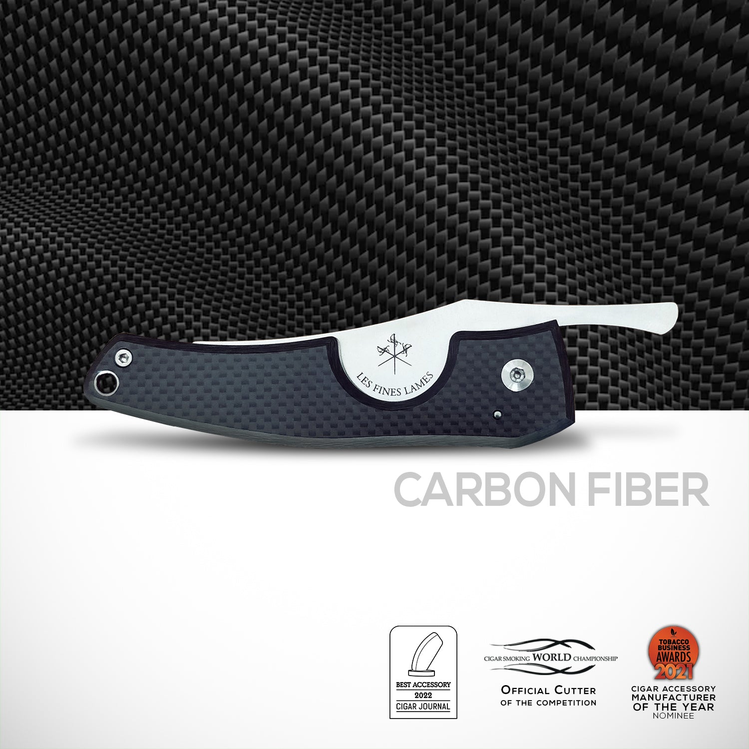 les-fines-lames-le-petit-zigarrenschneider-carbon-fiber-schwarz image 1
