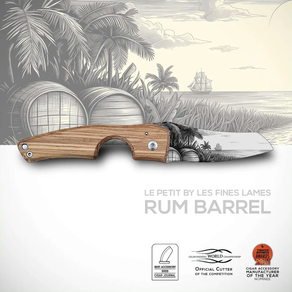 les-fines-lames-le-petit-zigarrenschneider-rum-barrel-holz image 1