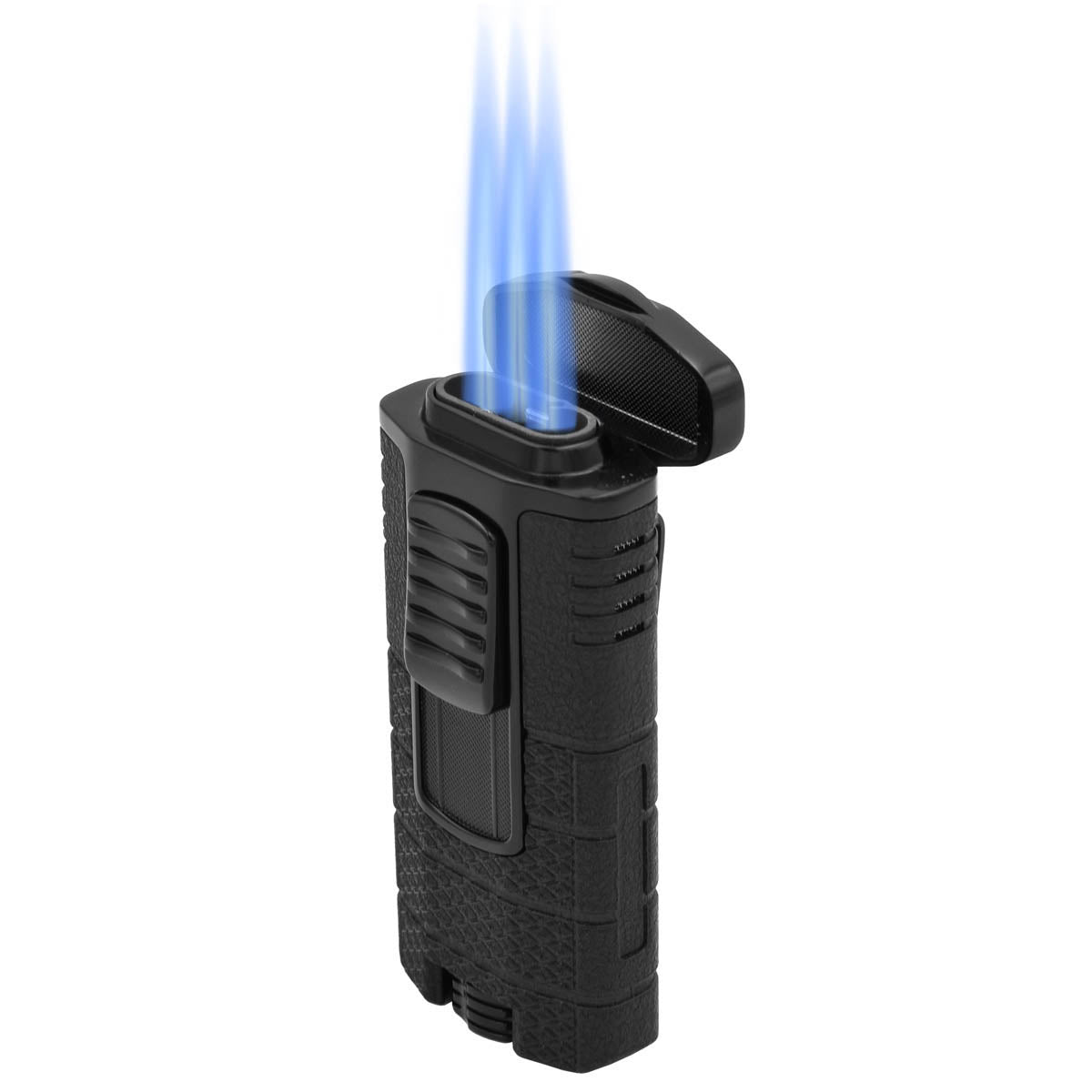 xikar-tactical-triple-jet-zigarrenfeuerzeug-schwarz-3-flammig image 4
