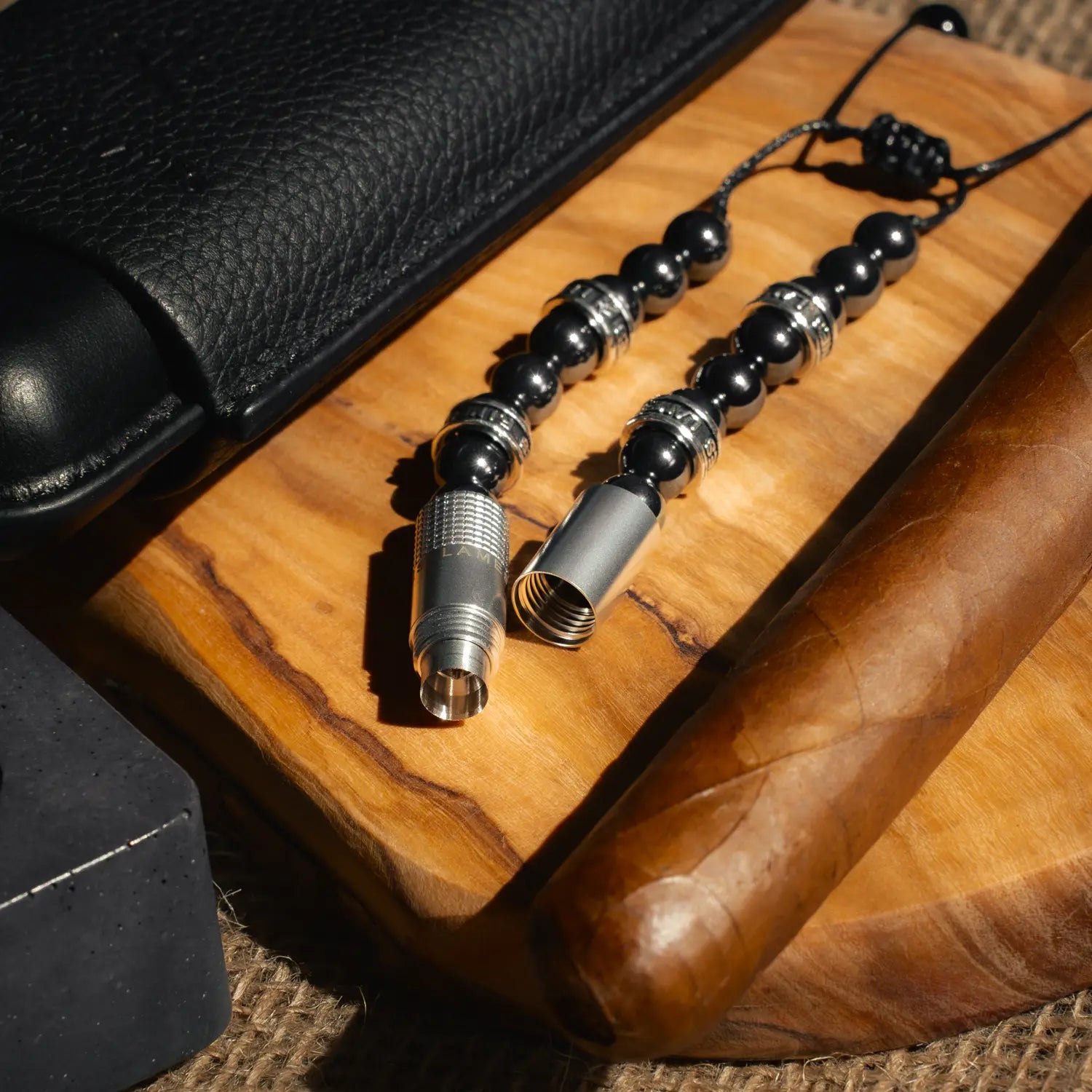 les-fines-lames-punch-bracelet-armband-mercurio-edelstahl image 4