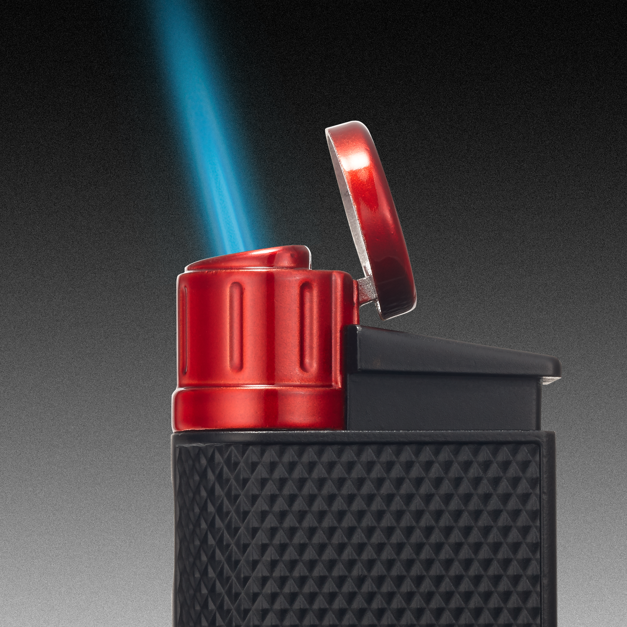 colibri-evo-zigarrenfeuerzeug-schwarz-jetflamme-einflammig image 2