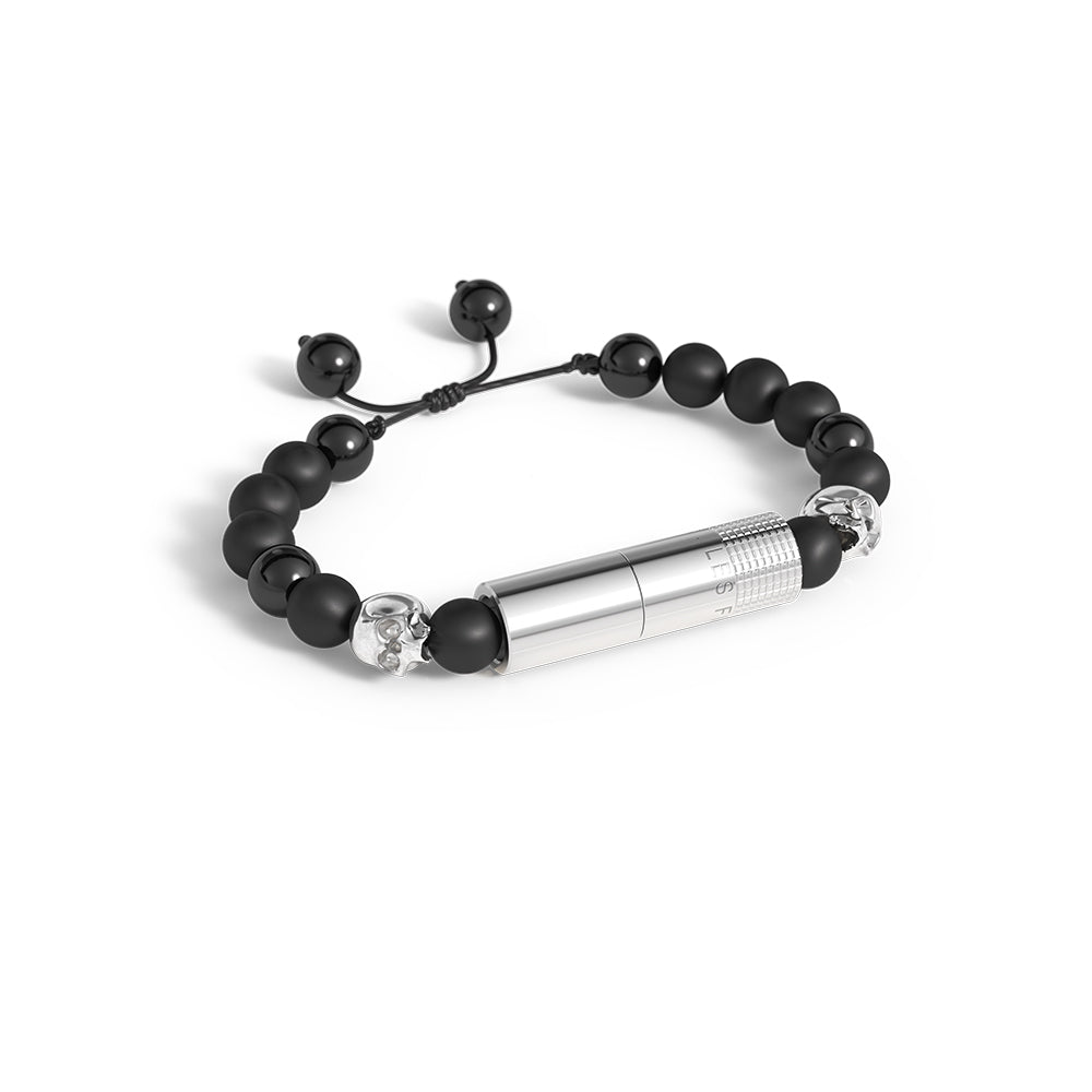 les-fines-lames-punch-bracelet-oscuro-matte-skull-i-zigarrenbohrer image 2