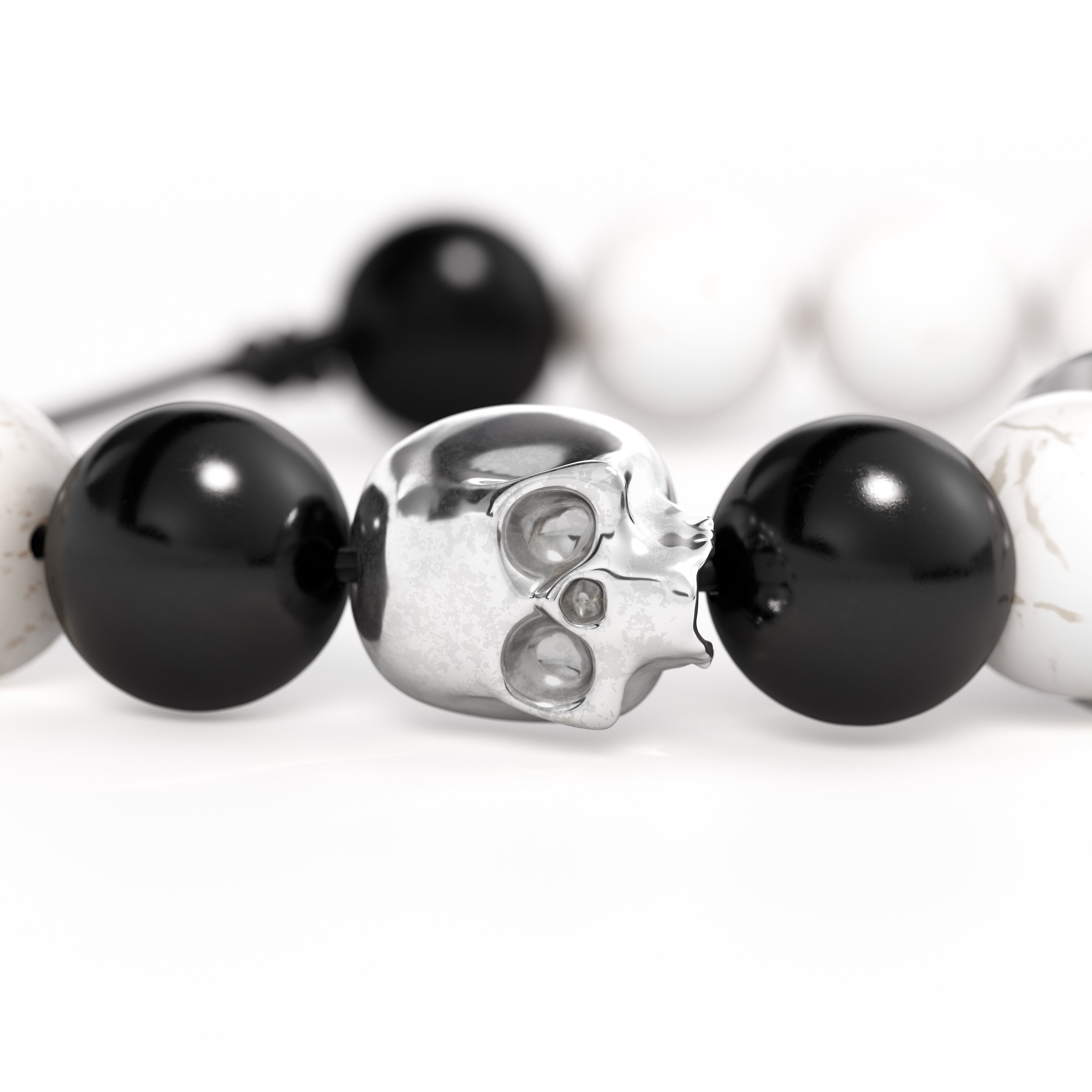 les-fines-lames-punch-bracelet-claro-skull-zigarrenpuncher-verstellbar image 3