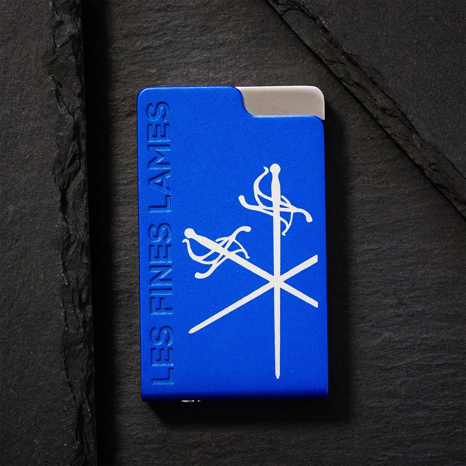 les-fines-lames-le-feu-brick-zigarrenfeuerzeug-blau-torchflamme image 3