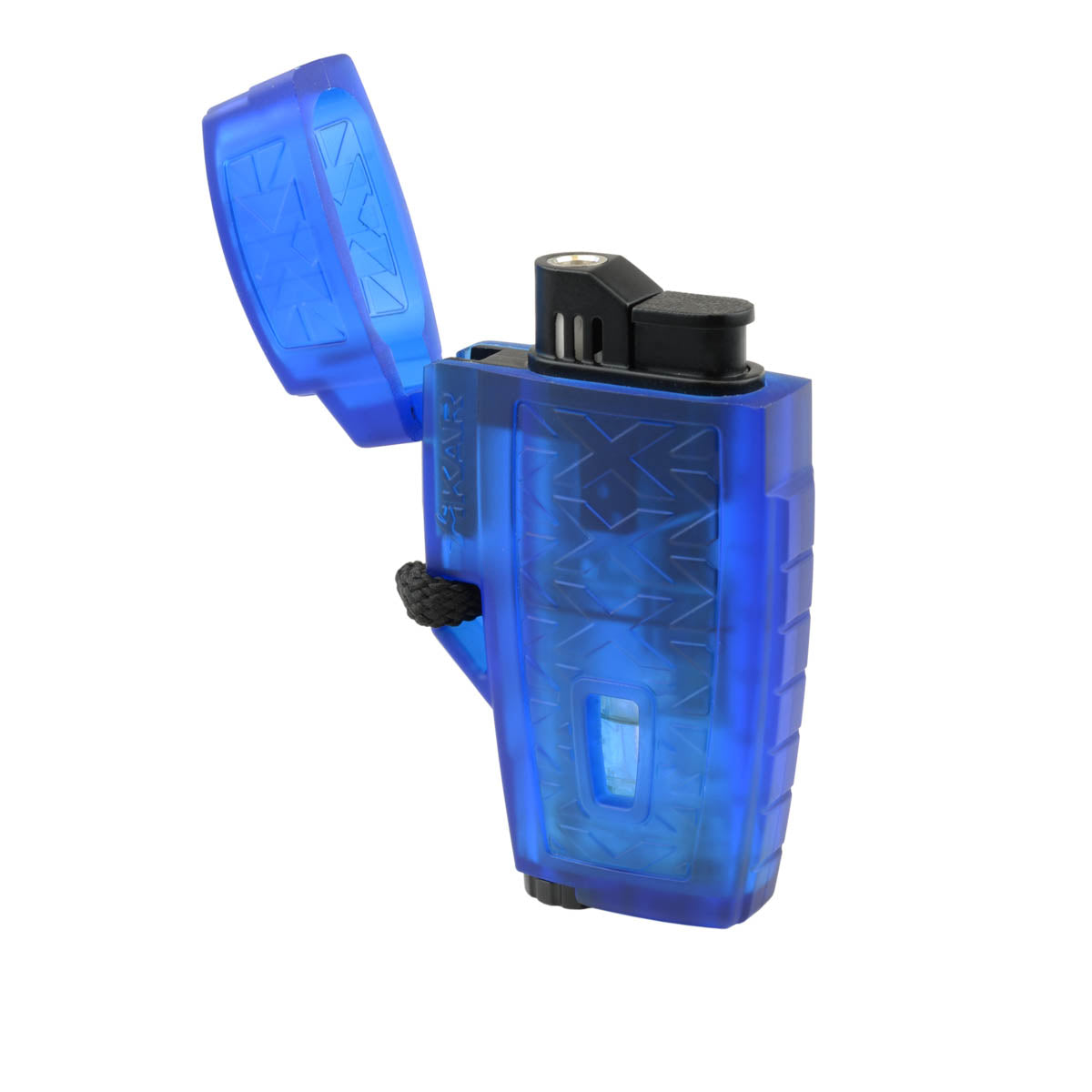 xikar-stratosphere-feuerzeug-single-torch-schwarz-windproof image 3