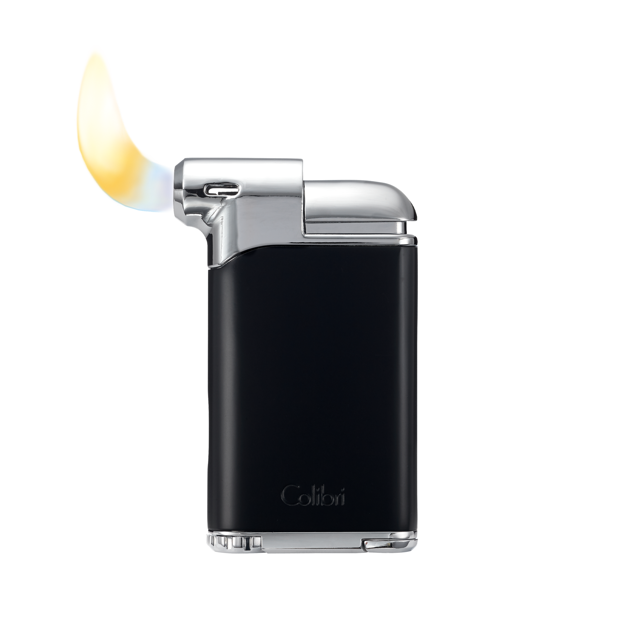 colibri-pacific-air-zigarrenfeuerzeug-mattschwarz-chrom-softflamme image 3