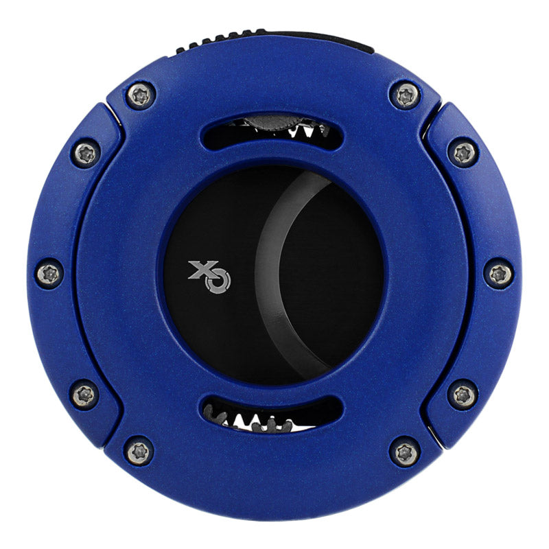 xikar-xo-colors-zigarrenschneider-rund-blau-black-blade-64er image 1