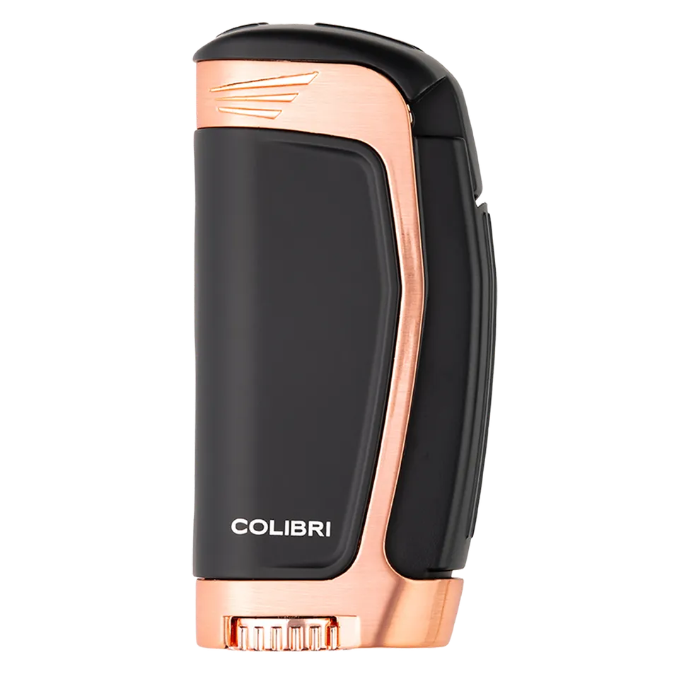 colibri-e3-zigarrenfeuerzeug-schwarz-triple-jet-3-flammig image 1
