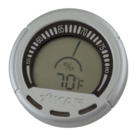 xikar-xi-hygrometer-digital-rund-purotemp-f-r-humidor image 1