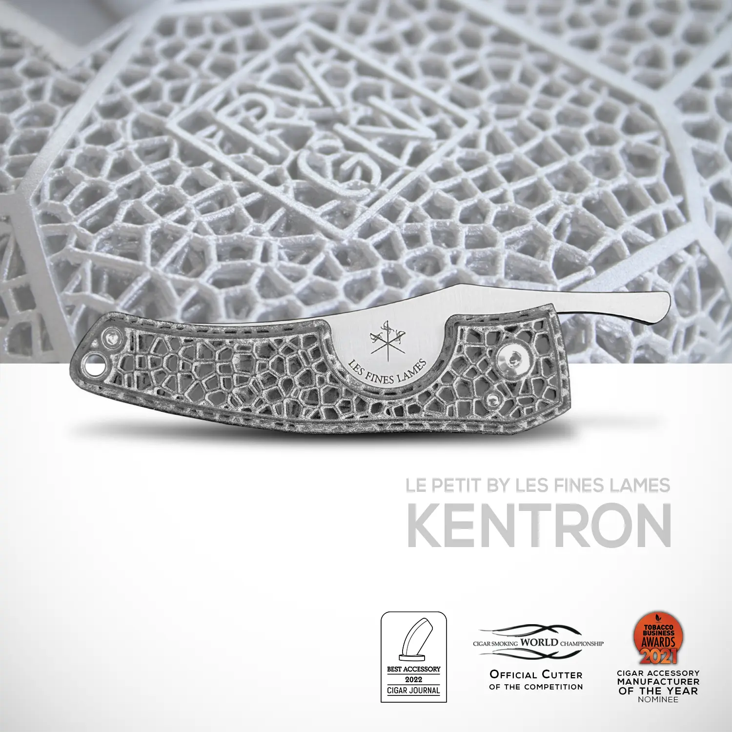 les-fines-lames-le-petit-zigarrenschneider-kentron-grau-limitiert image 1