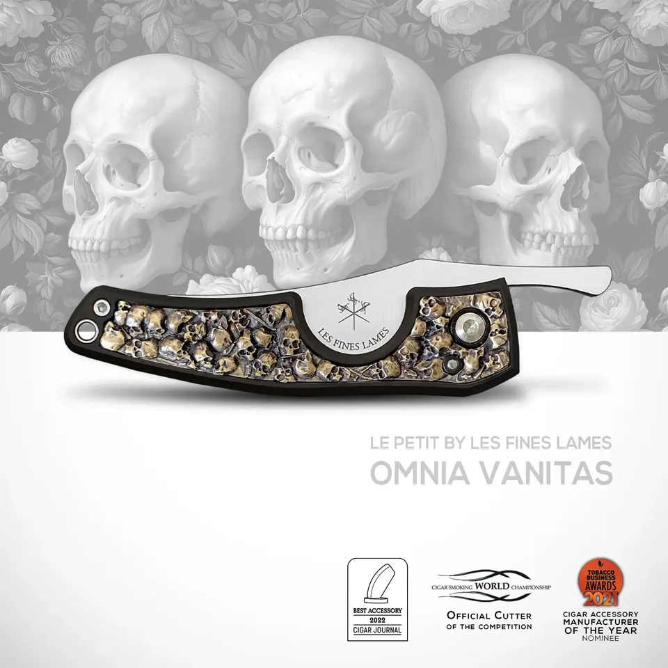 les-fines-lames-le-petit-omnia-vanitas-zigarrenschneider-bronze image 1