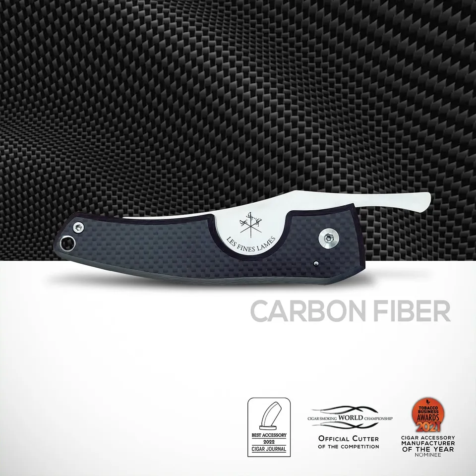 les-fines-lames-le-petit-zigarrenschneider-carbon-fiber-schwarz image 1