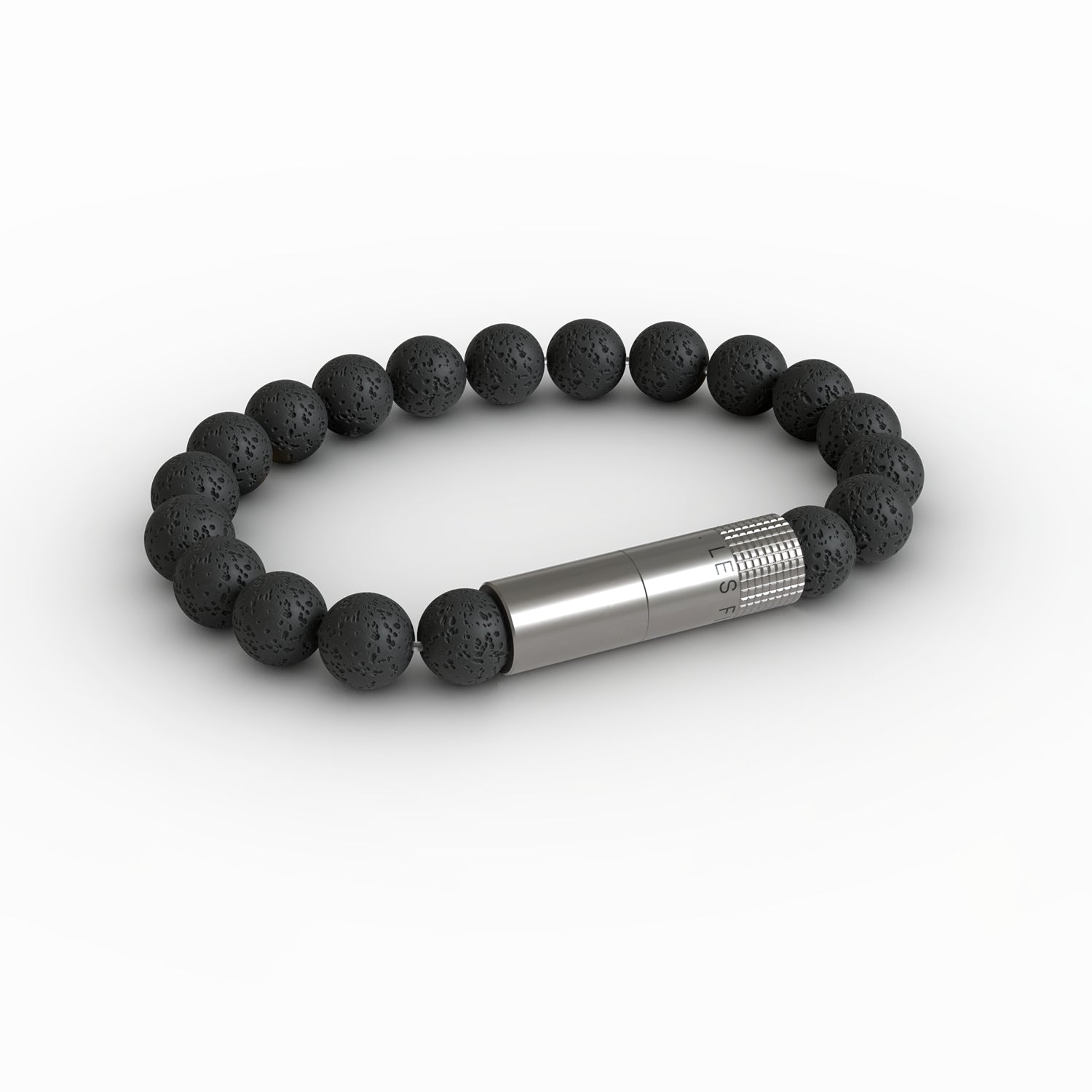 les-fines-lames-punch-bracelet-zigarren-punch-lava-elastic image 2