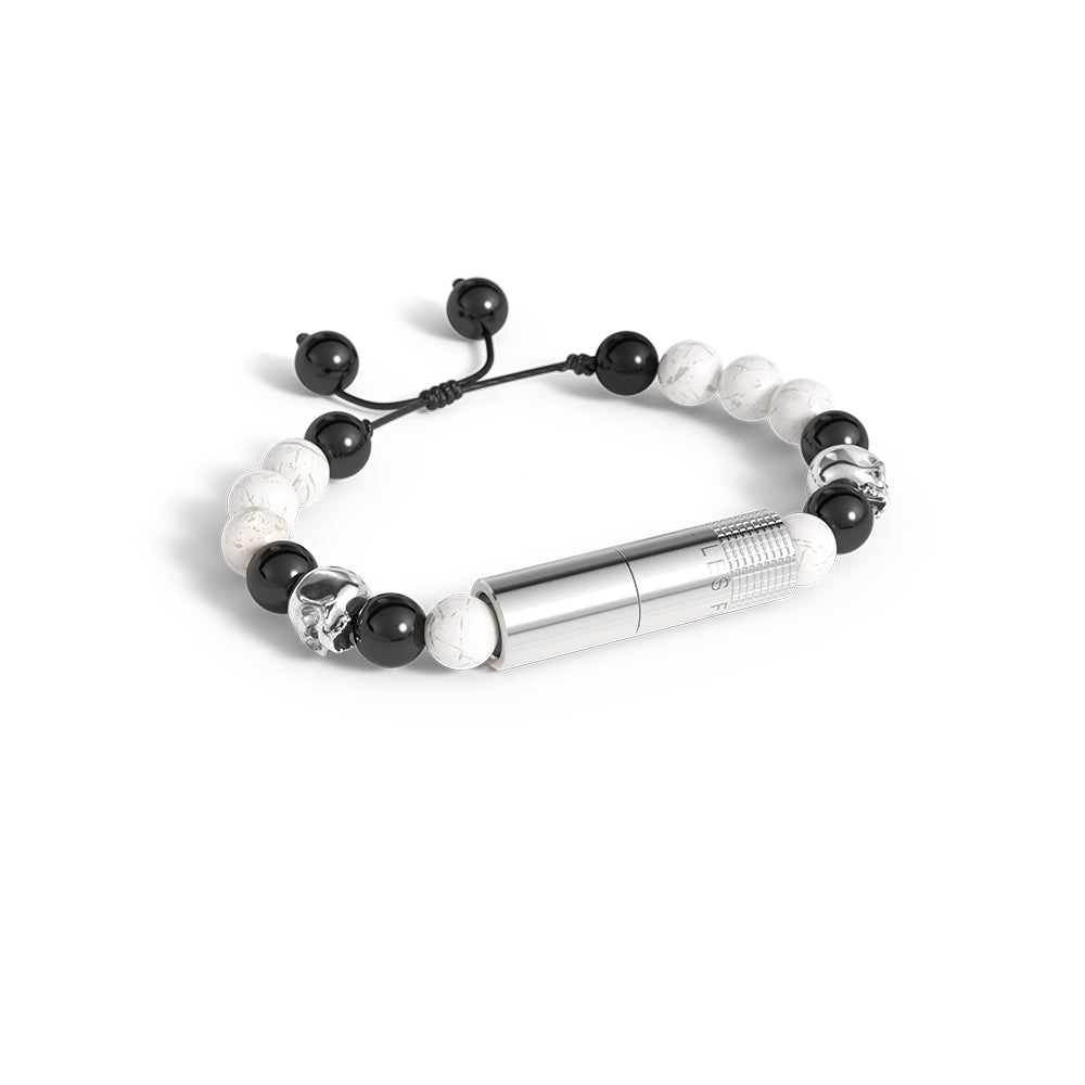 les-fines-lames-punch-bracelet-claro-skull-zigarrenpuncher-verstellbar image 2