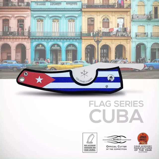 les-fines-lames-le-petit-zigarrenschneider-flag-cuba-dark-holz image 1
