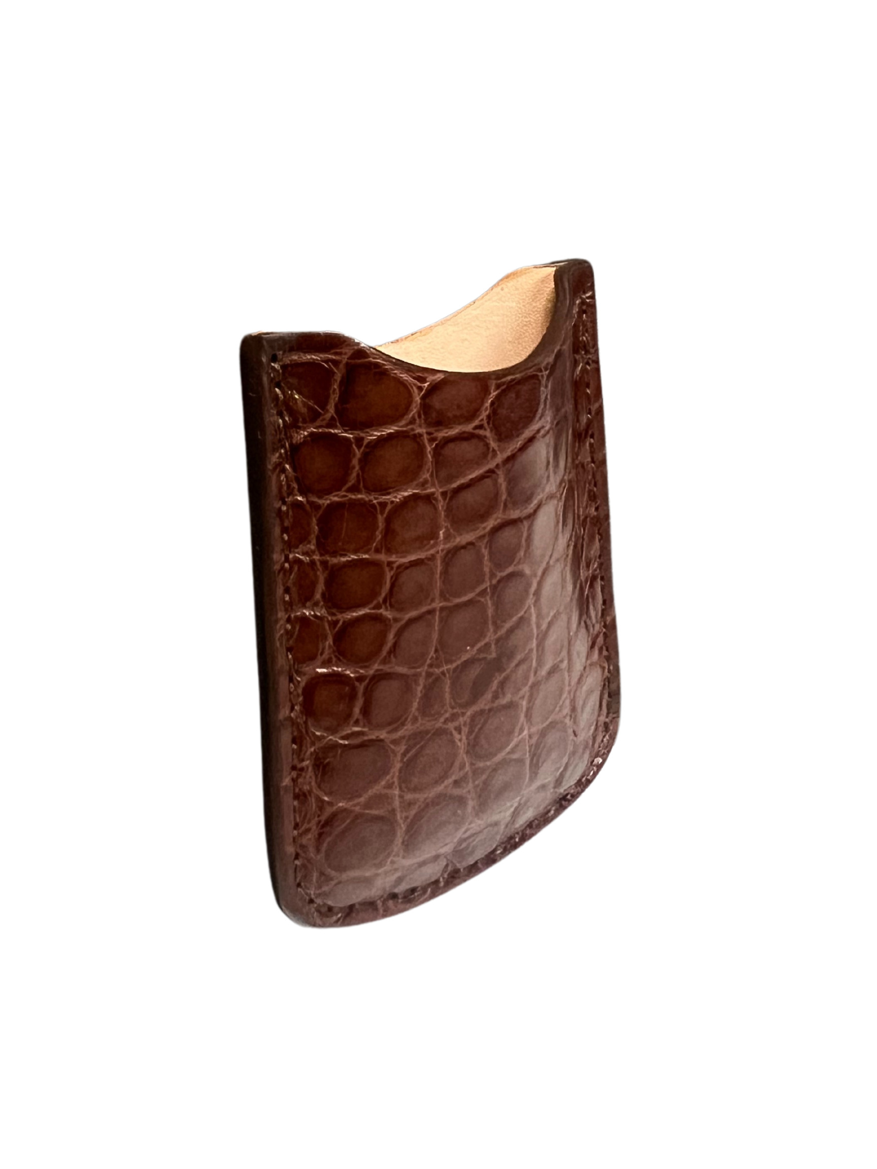 xikar-xi-lederetui-f-r-feuerzeug-cutter-alligator-schwarz-leder image 3