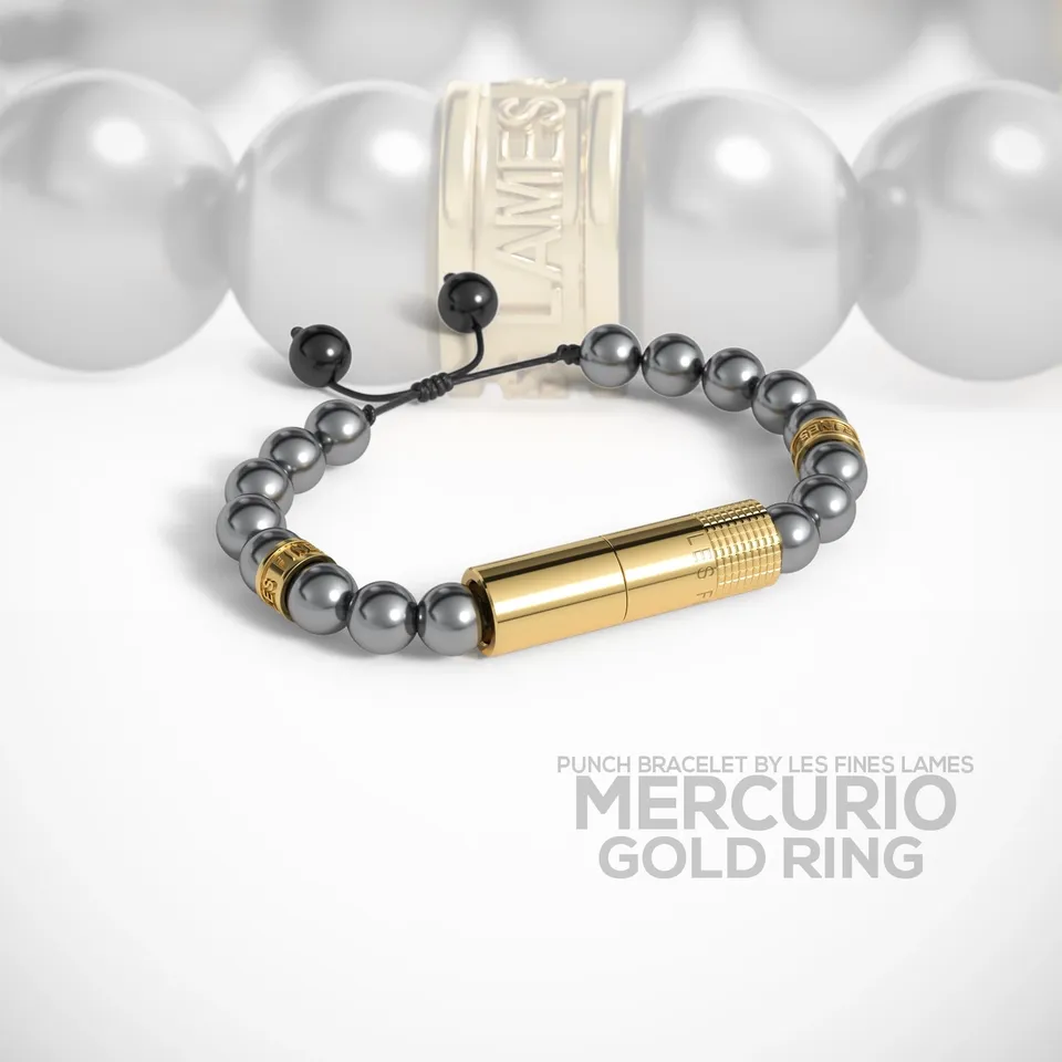 les-fines-lames-punch-bracelet-zigarrenlocher-mercurio-gold-ring image 1