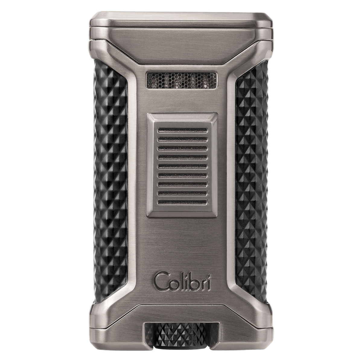 colibri-ascari-zigarrenfeuerzeug-schwarz-triple-flame-mit-punch image 1