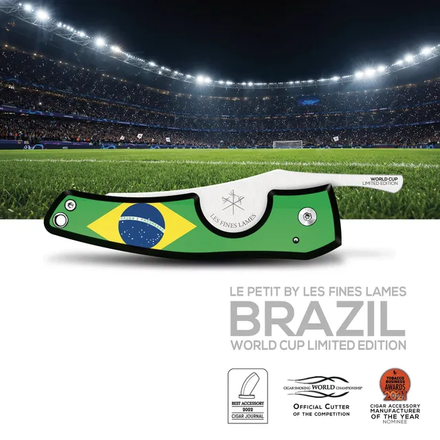 les-fines-lames-le-petit-brazil-zigarrenmesser-world-cup-edition image 1