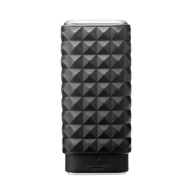 colibri-quasar-zigarrenetui-schwarz-leder-3er-60er-ring image 1
