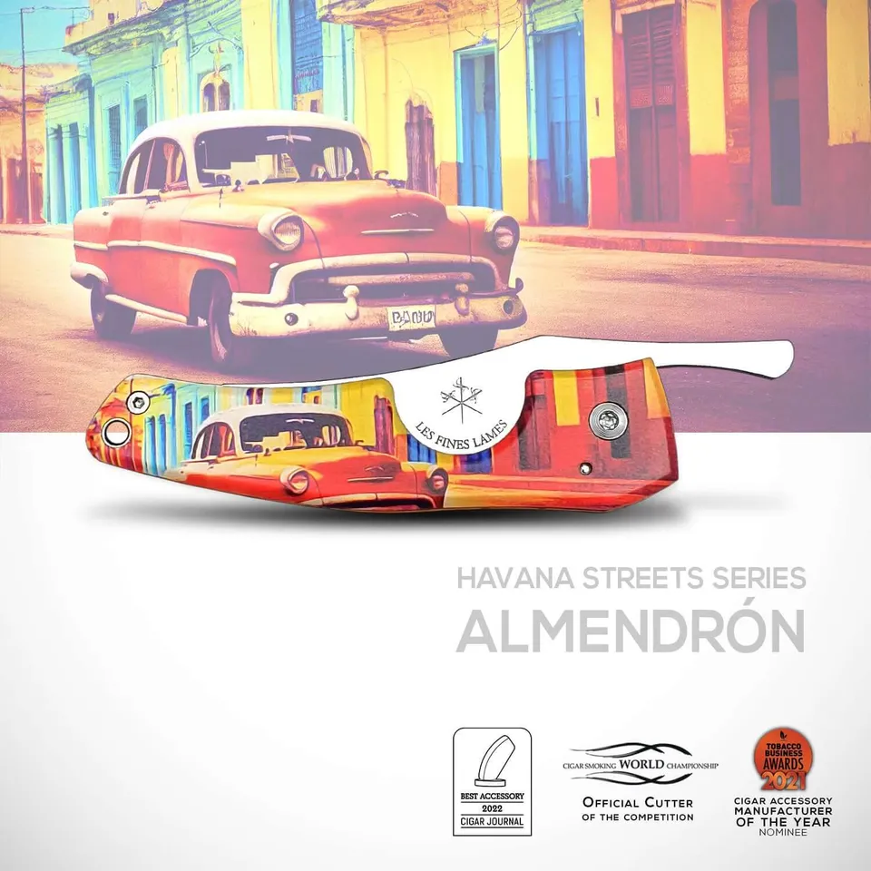 les-fines-lames-le-petit-zigarrenmesser-havana-almendron-motiv image 1