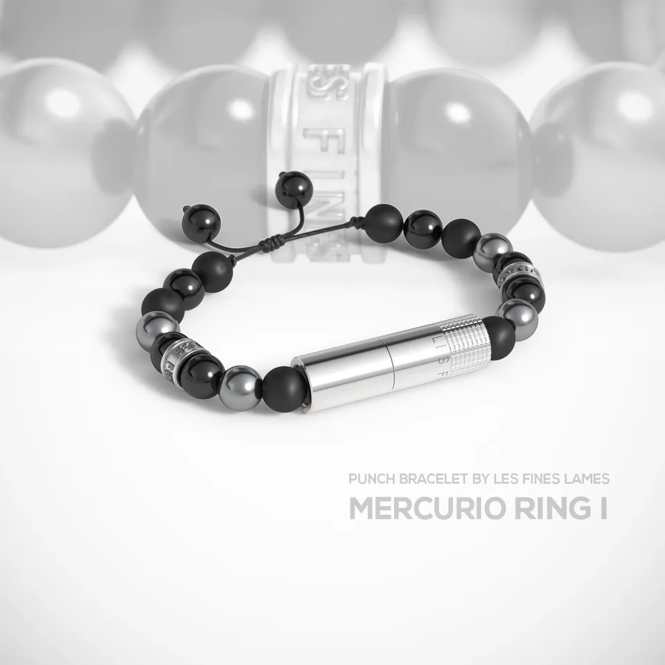 les-fines-lames-punch-bracelet-zigarrenbohrer-mercurio-ring-i image 1