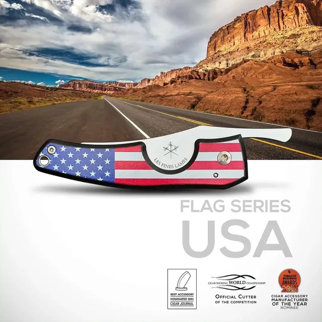 les-fines-lames-le-petit-flag-usa-zigarrenschneider-holz image 1