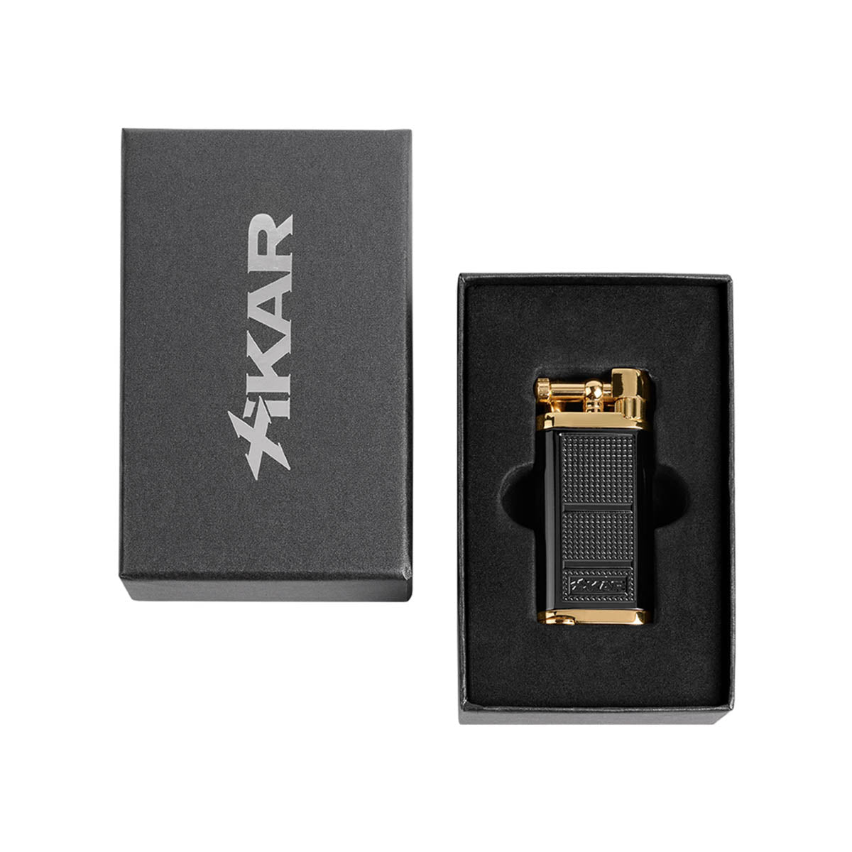 xikar-pipeline-pfeifenfeuerzeug-schwarz-gold-softflame image 6