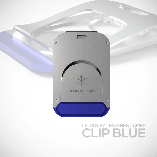 les-fines-lames-le-tag-clip-zigarrenschneider-blau image 1