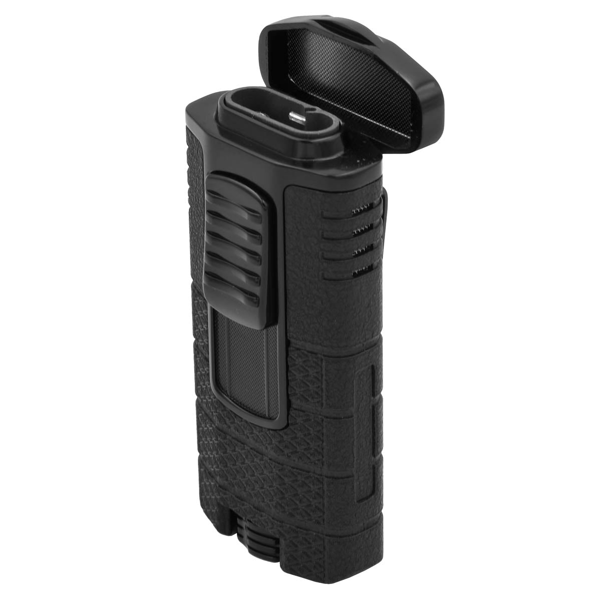 xikar-tactical-triple-jet-zigarrenfeuerzeug-schwarz-3-flammig image 6
