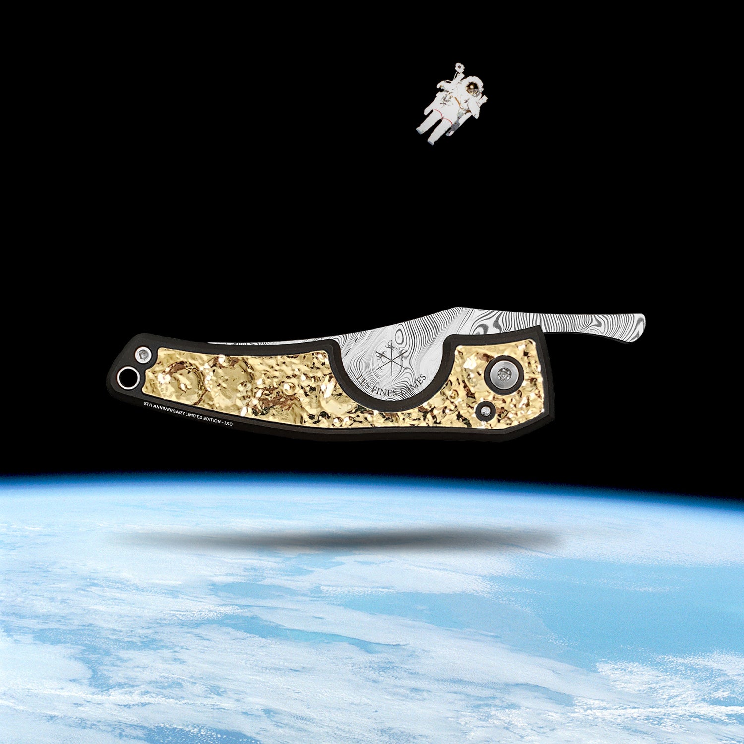 les-fines-lames-le-petit-zigarrencutter-gold-moon-damasteel-limitiert image 3